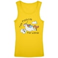 thumbnail image 1 of Unicorn Too Magical for Words Youth Girls Tank Top Yellow YLG, 1 of 1