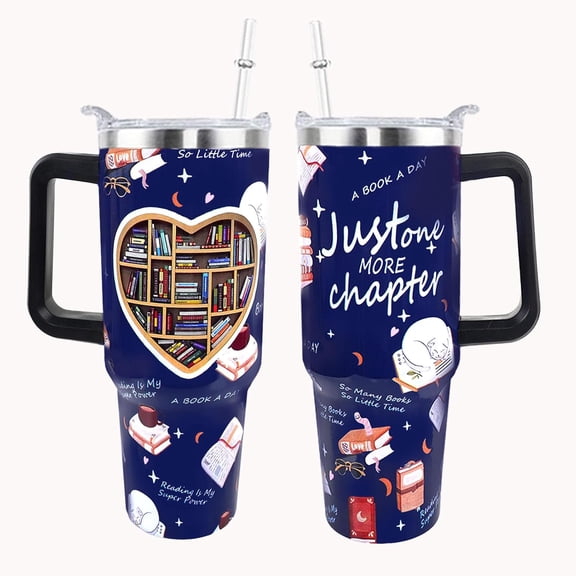 Unicorn Tumbler 40 oz Tumbler with Handle and Straw Lid Leak Proof - Unicorn Cup for Christmas Birthday Gifts for Women Girls - Stainless Steel Cup