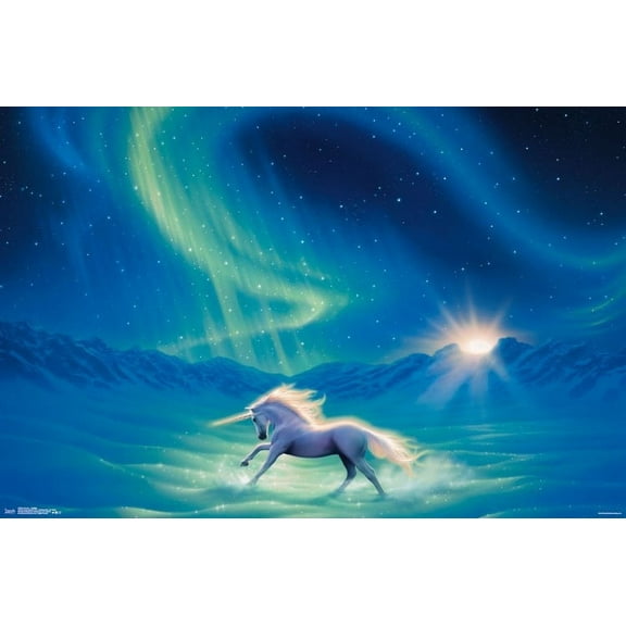 Unicorn - Twilight Poster Print (34 x 22)