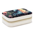 thumbnail image 1 of Unicorn Velvet Portable Storage Box with Removable Compartment – Jewelry Display, Earring Holder, Necklace Holder – Great Gift, 1 of 7