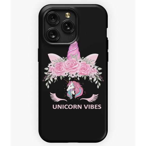 Unicorn Vibes Magical Mythical Creature Graphic A7121&nbsp;Phone Case for iPhone 11 to 17 Pro Max