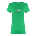thumbnail image 1 of Unicorn Vibes Quote Shaped T-Shirt Women -Image by Shutterstock, Female Small, 1 of 2