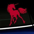 thumbnail image 1 of Unicorn - Vinyl Car Decal - Choose Color - [RED], 1 of 1