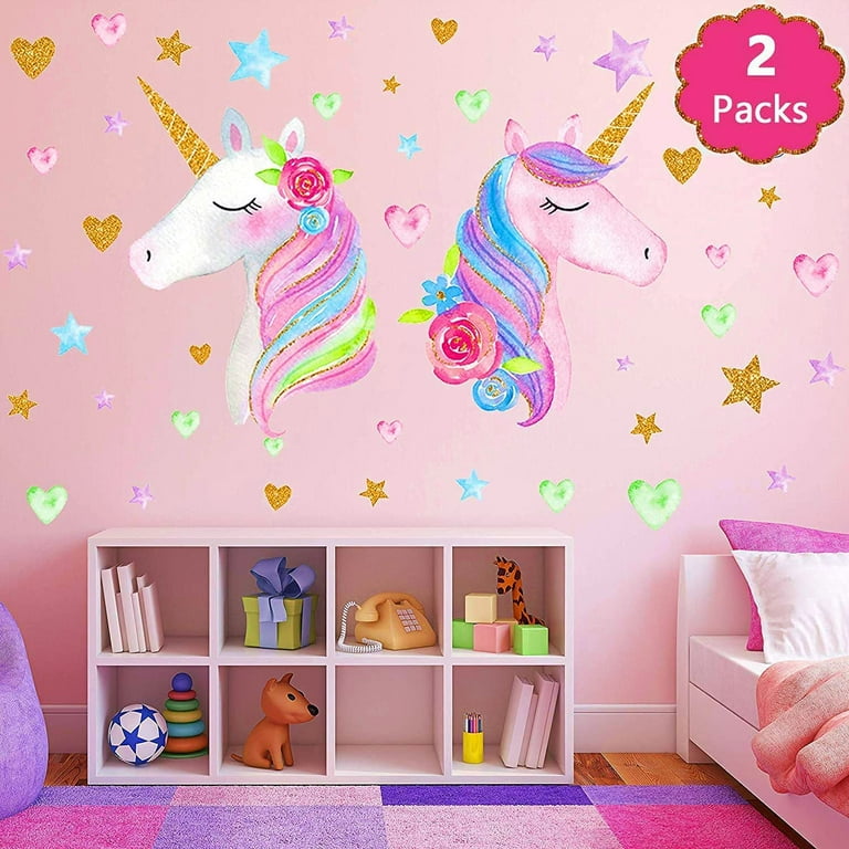 Unicorn wall hot sale stickers