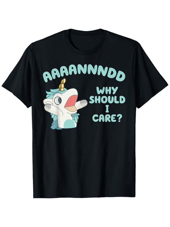 Unicorn Why Should I Care Men Women T-Shirt