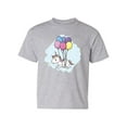 thumbnail image 1 of Unicorn With Balloons T-Shirt Juniors -Image by Shutterstock,  x-Small, 1 of 4