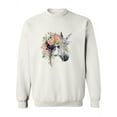 thumbnail image 1 of Unicorn With Nature Sweatshirt Women -Image by Shutterstock, Female Small, 1 of 4