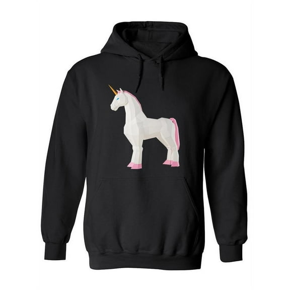 Unicorn With Pink Hooves Hoodie Women -Image by Shutterstock, Female Medium