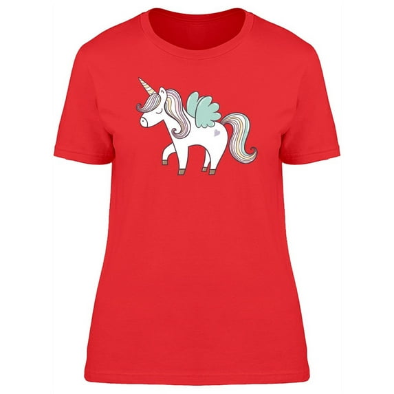 Unicorn With Tiny Wings Tee Women's -Image by Shutterstock