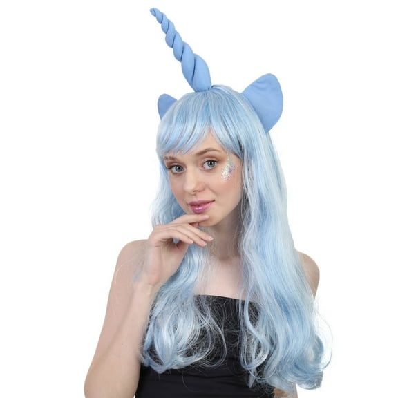 Unicorn Women's Wig | Sexy Cosplay Party Halloween Wig | Premium Breathable Capless Cap