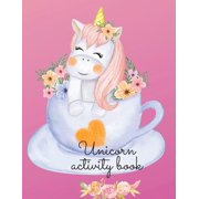 Unicorn activity book, Paperback