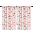 thumbnail image 1 of Unicorn and Mushroom Pink Pattern Insulated Teens Curtains Set Of 2, Bedroom Essentials, Toddler Room Decor 52"x84", 1 of 5