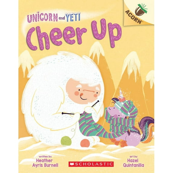 Unicorn and Yeti Cheer Up: An Acorn Book (Unicorn and Yeti #4): Volume 4, Book 4, (Paperback)