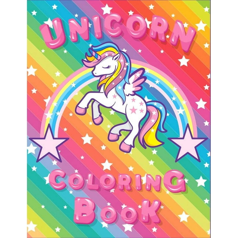 Unicorn Coloring Books for Girls ages 8-12: Unicorn Coloring Book for  Girls, Little Girls, Kids: New Best Relaxing, Fun and Beautiful Coloring  Pages B (Paperback)