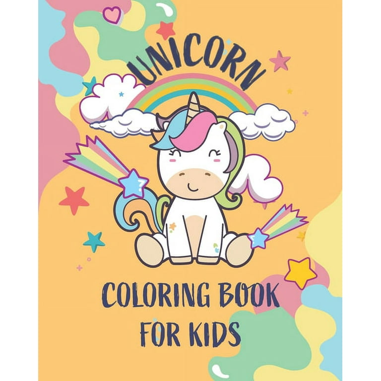 Unicorn Activity Book for Kids ages 4-8: A children's coloring