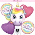 thumbnail image 1 of Unicorn in the Clouds Birthday Balloon Bouquet, 1 of 20