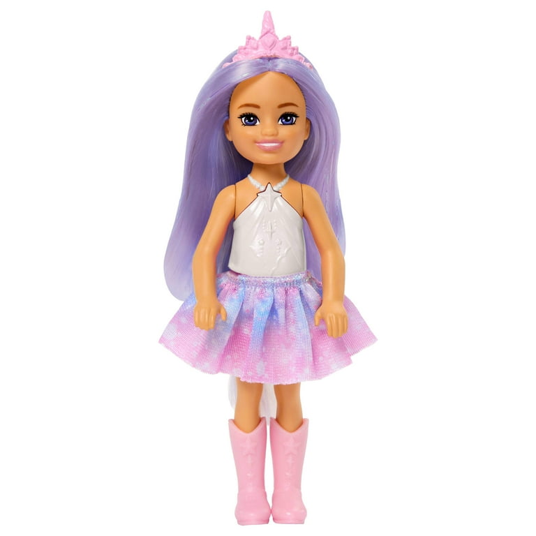 Dreamtopia Chelsea Doll Unicorn Barbie Chelsea Unicorn Doll With