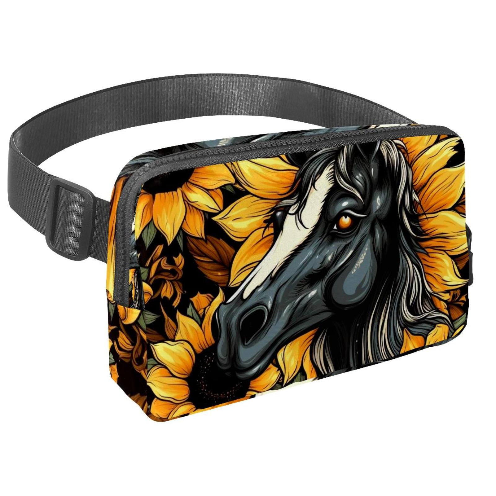 Unicorn skeleton Adjustable Lightweight Waist Bag with Extension Strap - Unisex Fanny Pack