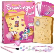 Piano Potato Unicorn Scavenger Hunt Dig Kit - Treasure Dig Kit Interactive Arts & Crafts, STEM Educational Toy with Clue Cards, Gemstone Dig Kits & DIY Jewelry Making Kits for Kids 6+, Ideal Gift for