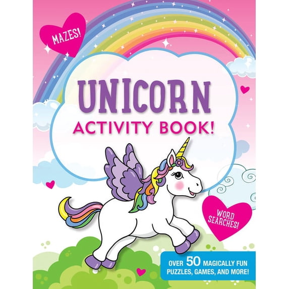 Unicorns Activity Book, (Paperback)