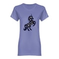 thumbnail image 1 of Unicorns And The Universe  Shaped T-Shirt Women -Image by Shutterstock, Female XX-Large, 1 of 2