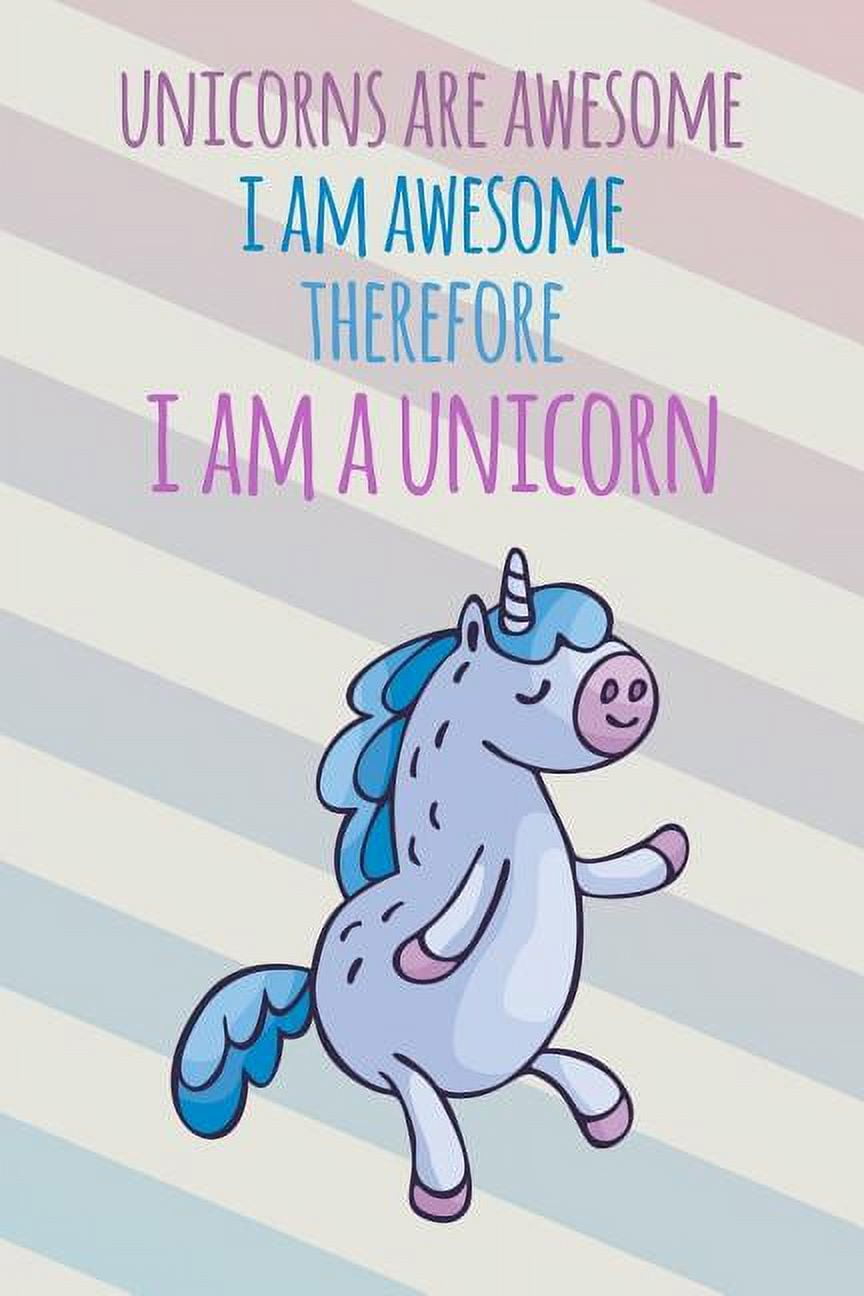 Unicorns Are Badass Therefore I Am A Unicorn Double Wall Water Bottle