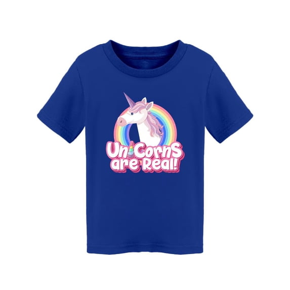 Unicorns Are Real! Design T-Shirt Toddler -Image by Shutterstock, 2 Toddler