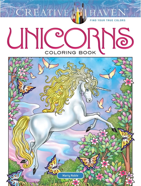 Unicorns Coloring Book