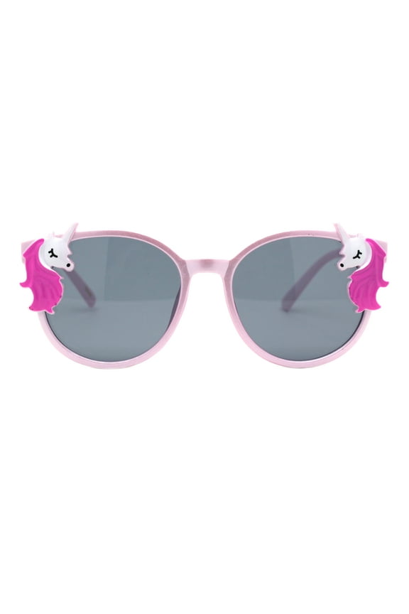 Unicorns Design Girls Sunglasses Kids Fashion Shades UV 400 Pink