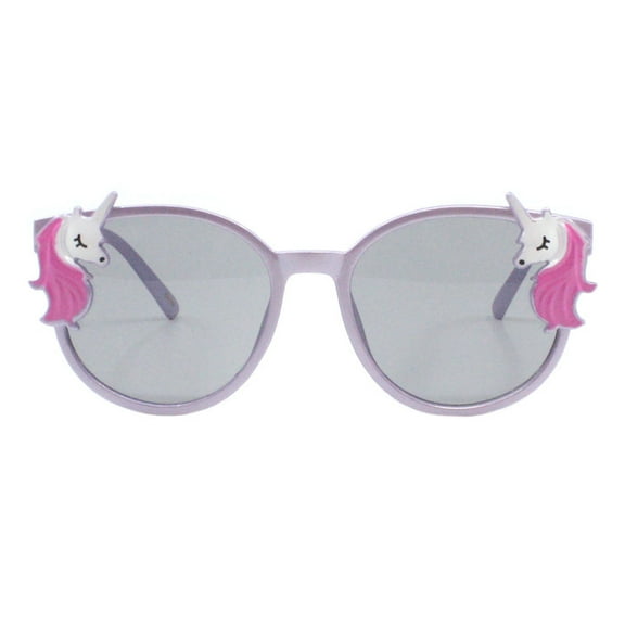 Unicorns Design Girls Sunglasses Kids Fashion Shades UV400 Purple