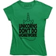 thumbnail image 1 of Unicorns Don't Do Homework Youth School Back To Unicorn Funny T-Shirt, 1 of 4