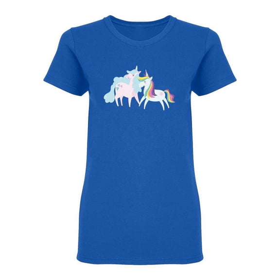 Unicorns Dream Magic Shaped T-Shirt Women -Image by Shutterstock, Female Small