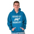 thumbnail image 1 of Funny Hungry Hangry Hippos Hoodie Sweatshirt Women Men Brisco Brands S, 1 of 7