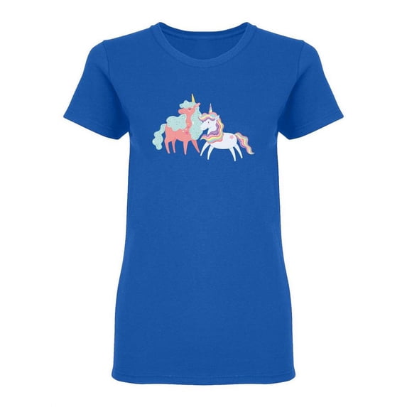 Unicorns Magic Animals Shaped T-Shirt Women -Image by Shutterstock, Female Large