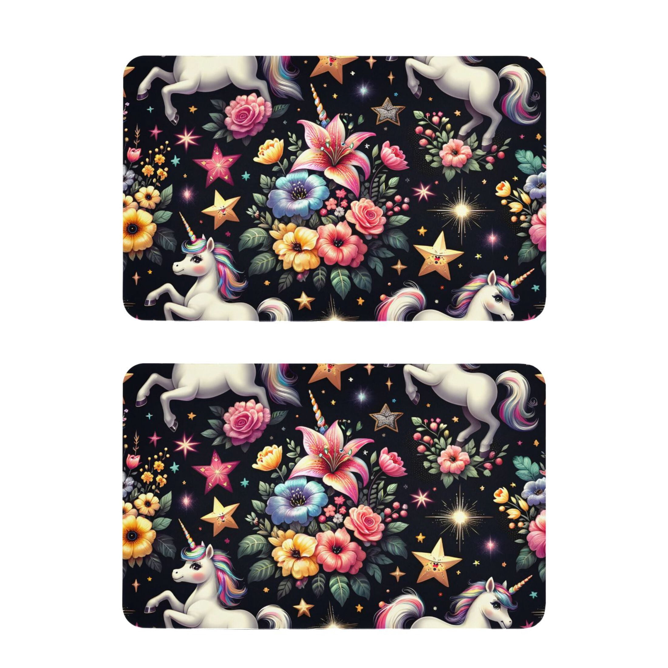 Unicorns Tile Art Magnets main image 1