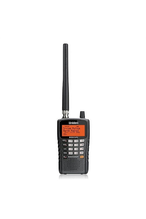 25000-Channel Location Based Radio Scanner, Black, BCD325P2