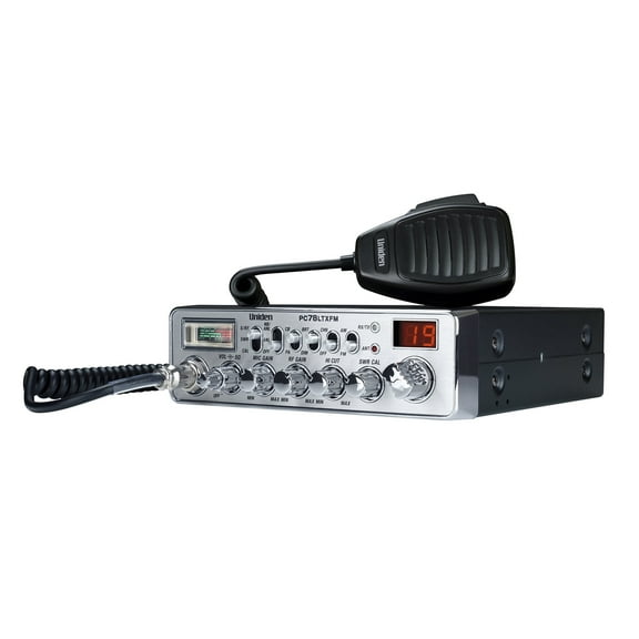 Uniden 40-Channel CB Radio, AM/FM Transmit and Receive with Integrated SWR Antenna, PC78LTXFMPT