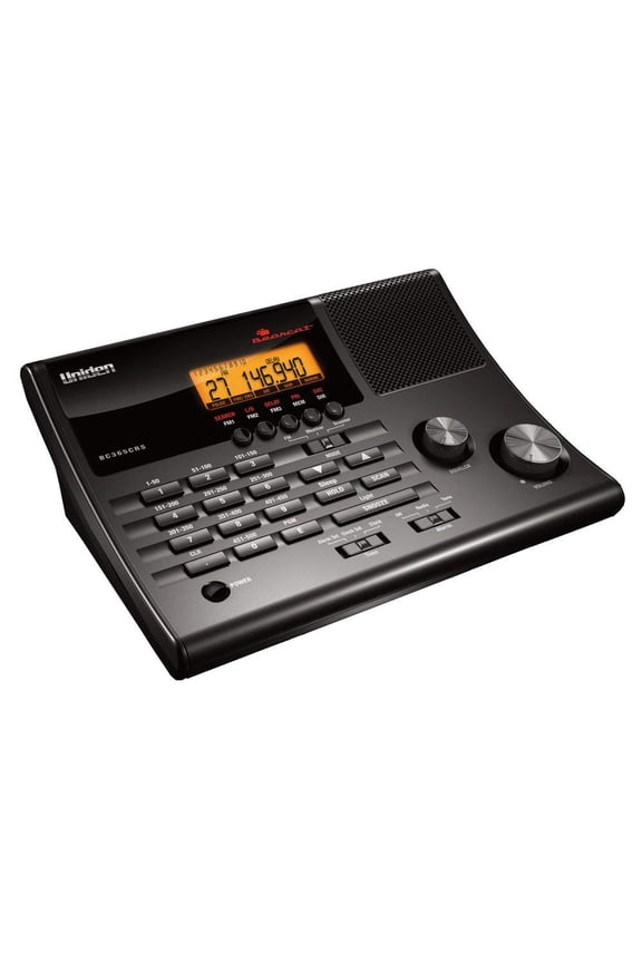 500-Channel Radio Scanner with Weather Alert, Black, BC365CRS