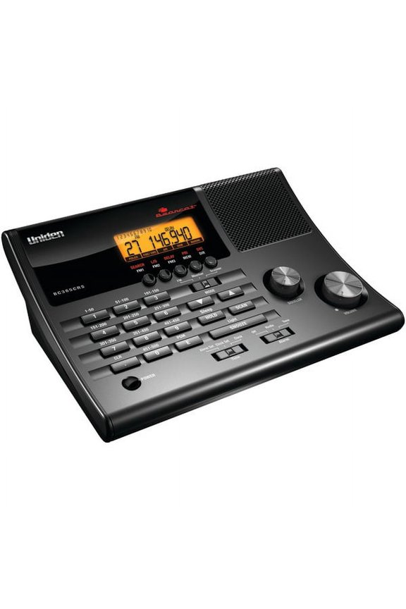 Alarm Clock 500-channel Radio Scanner With Weather Alert