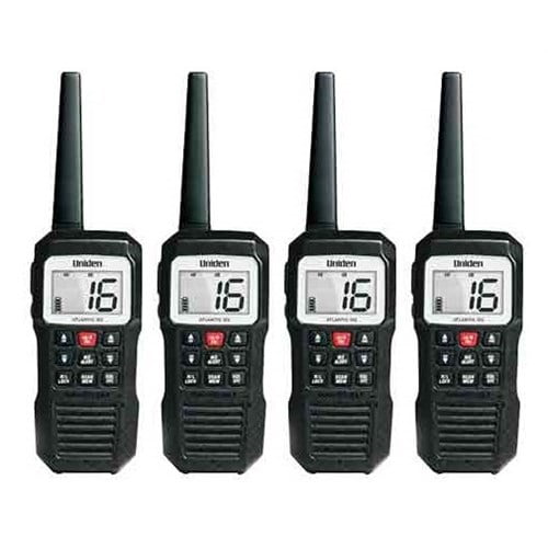 Uniden Atlantis 155 (4-Pack) 2-Way VHF Marine Radio - Walmart.com