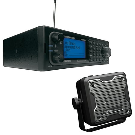 Uniden BCD996P2 TrunkTracker V Digital Mobile Scanner & BC15 Accessory CB/Scanner Speaker