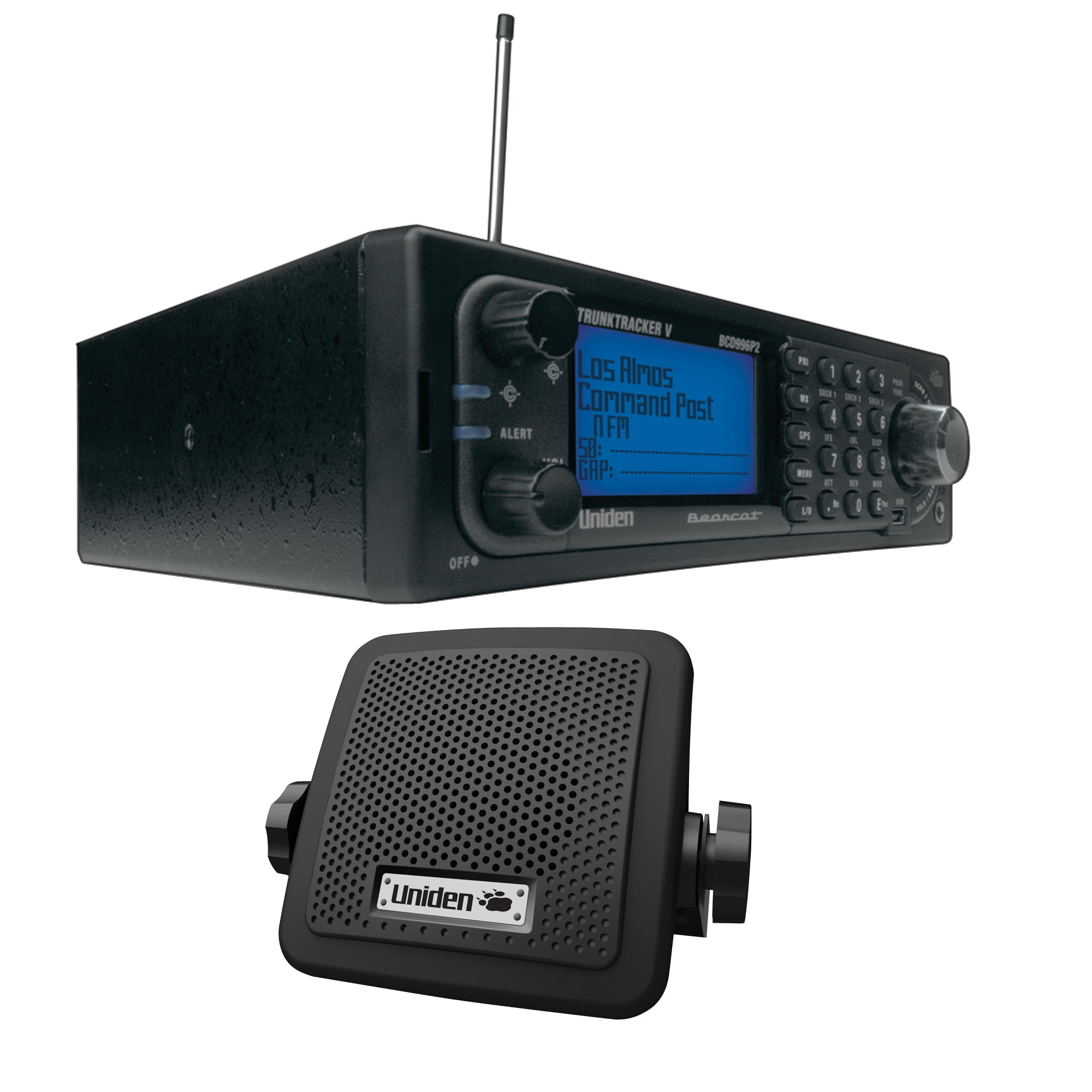 Uniden BCD996P2 TrunkTracker V Digital Mobile Scanner  BC7 Accessory  CB/Scanner Speaker