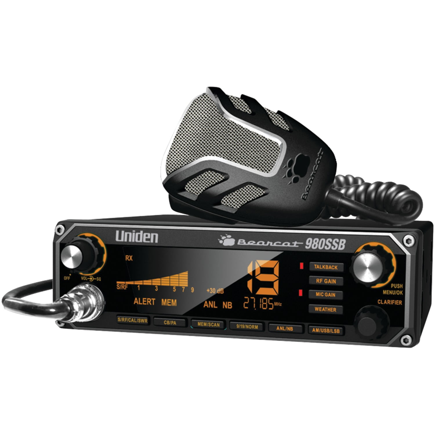 Uniden Bearcat 980SSB 40 Channel CB Radio Scanner with BC20 External Uniden Bearcat 980SSB 40 Channel CB Radio Scanner with BC20 External