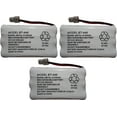 thumbnail image 1 of Uniden BT-446 BT-1004 BT-1005 BT-504 800mAh Rechargeable Cordless Telephone Battery (3-Pack) Compatible with Certain Uniden Cordless Telephones, 1 of 4