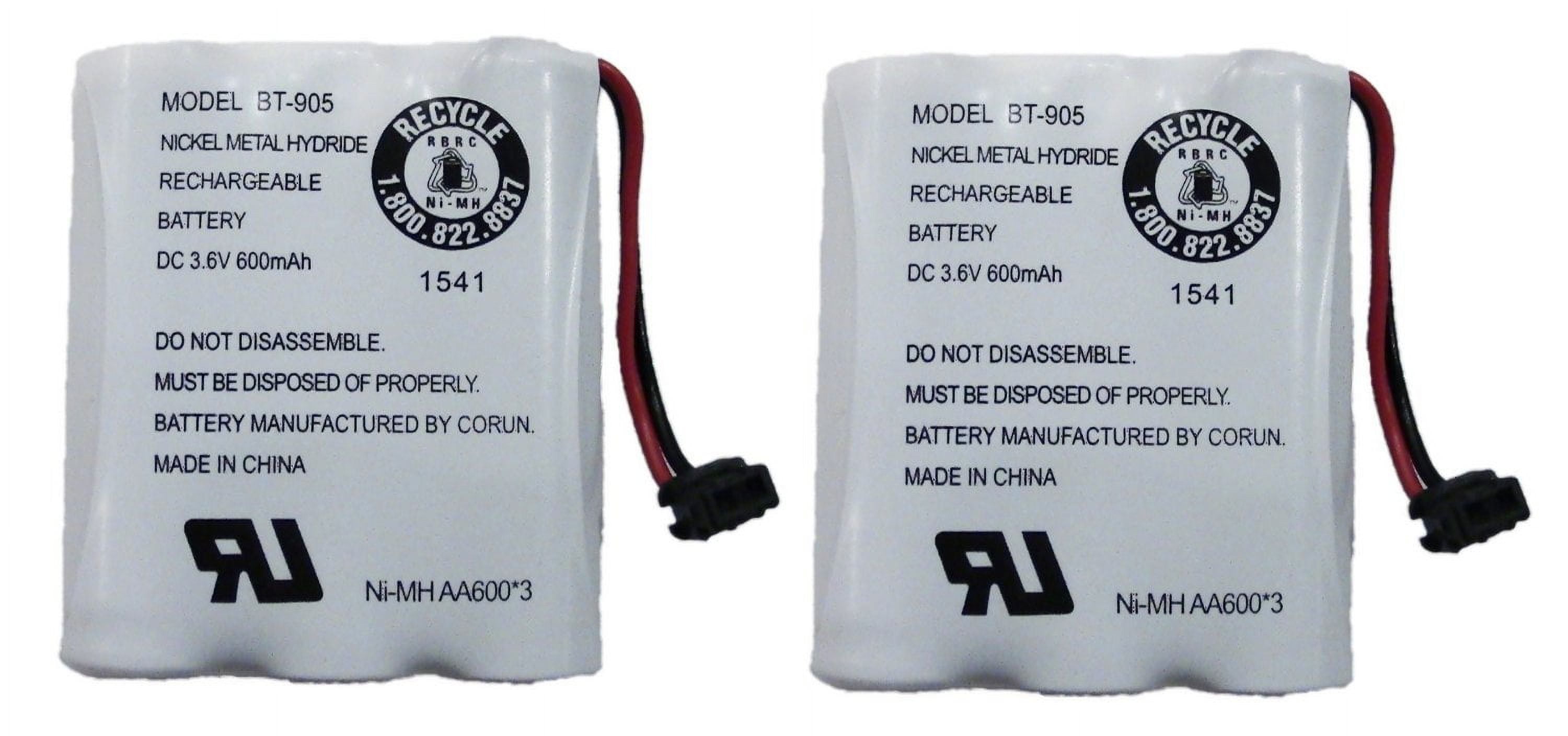 Uniden BT905 Rechargeable Cordless Handset Phone Battery 3.6V 600mAh