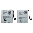 thumbnail image 1 of Uniden BT-905 Rechargeable Cordless Handset Phone Battery 3.6V 600mAh NiMH (2-Pack), 1 of 2