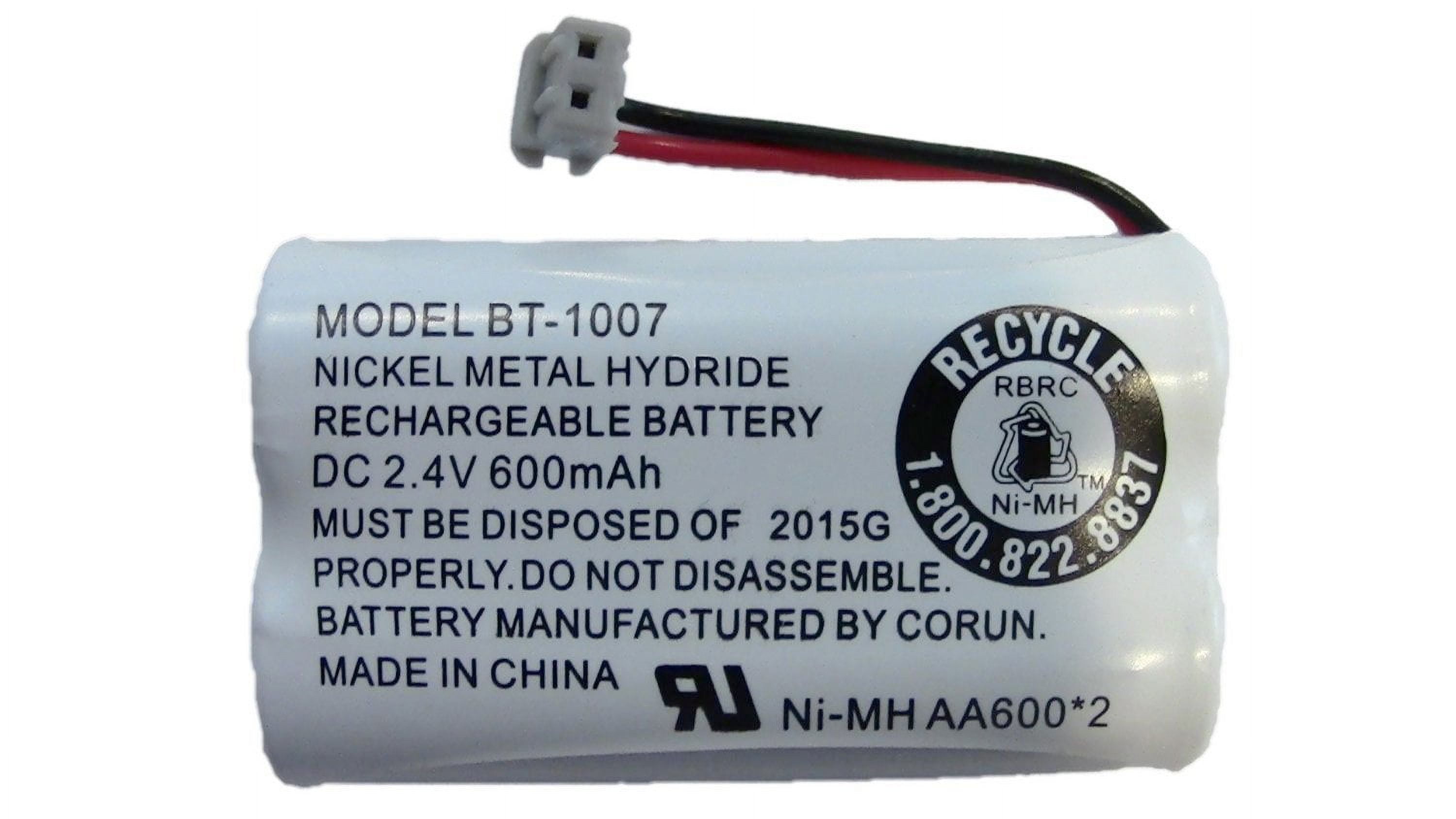 Uniden Genuine Rechargeable Phone Battery BBTY0651101 BT-1007 NiMH ...