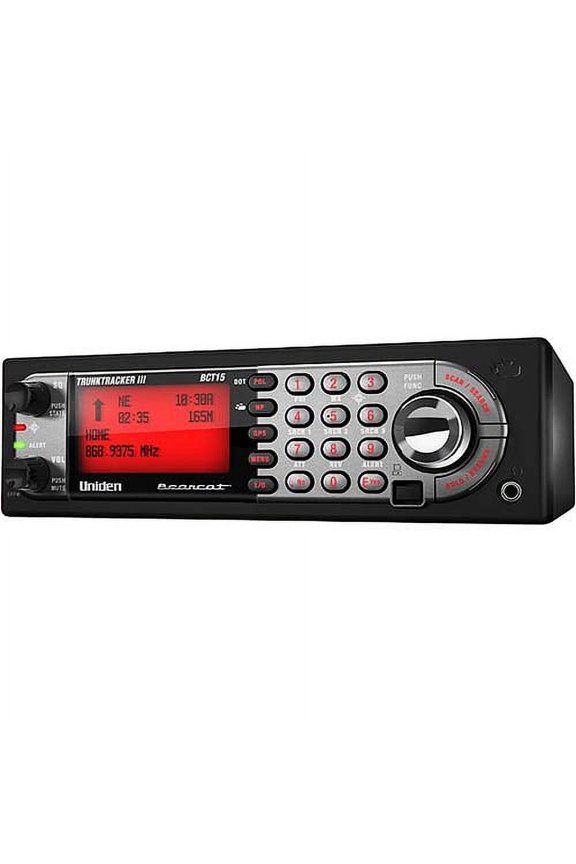 BCT15X 9,000 CHANNEL GPS ENABLED PREPROGRAMMED SCANNER WITH TRUNK TRACKER III