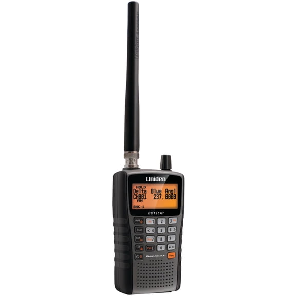 Uniden Bearcat Compact Handheld Analog Scanner, BC125AT