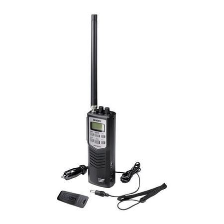 Uniden Compact 40 Channel Handheld CB Radio with Noaa Weather Dual Watch Channel Scan & Hi & Low Power